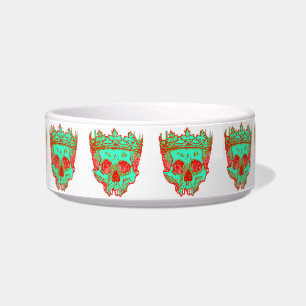 Vintage Crowned Skulls Bowl