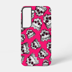 Vintage Crowned Skulls Samsung Galaxy Case