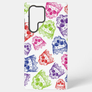 Vintage Crowned Skulls Samsung Galaxy Case