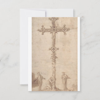 Vintage Crucifixion of Christ Holy Card