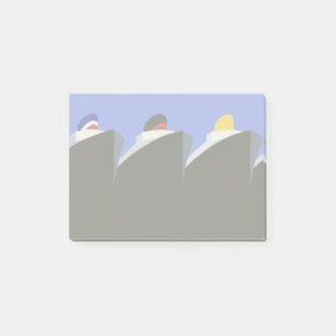 Vintage Cruise Ships Art Deco Poster Post-it Notes