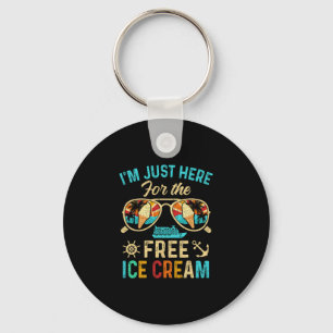 Vintage Cruise Vacation I'm Just Here For The Free Key Ring