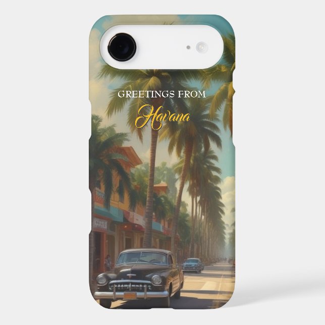 Vintage Cuba Travel - Greetings From Havana (Back)