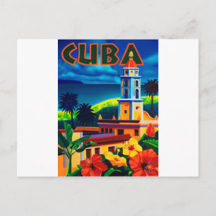 Vintage Cuba Travel Postcard
