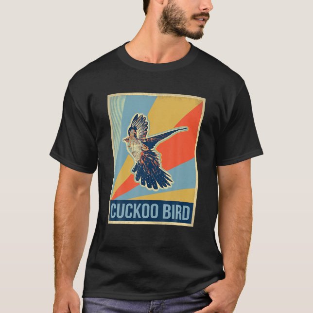Vintage Cuckoo Bird T Shirt (Front)