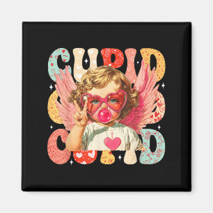 Vintage Cud Blowing Bubble Gum Heart Sungles Valen Magnet