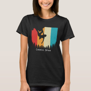 Vintage Cuenca, Spain Rock Climbing Bouldering Mou T-Shirt