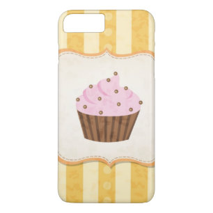 Vintage Cupcake Background iPhone 8 Plus/7 Plus Case