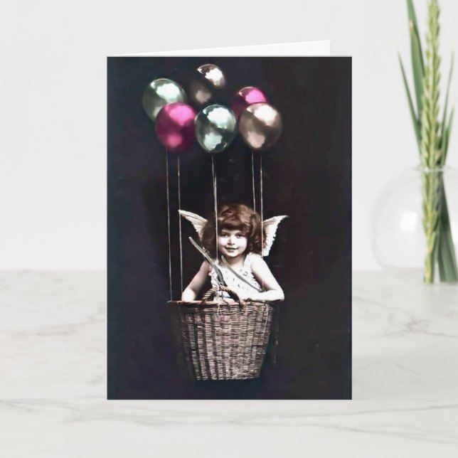 Vintage Cupid Card (Front)