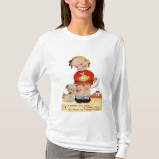 Vintage Cupid Doll Ladies LS Shirt