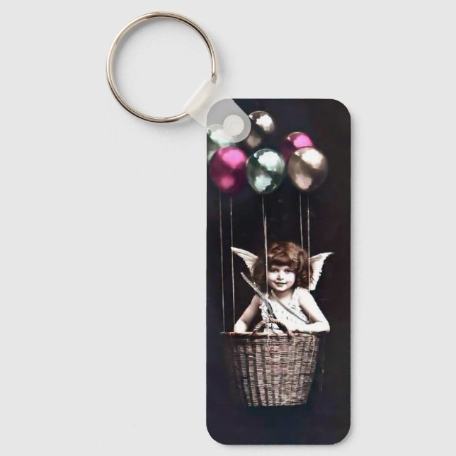 Vintage Cupid Key Ring (Front)
