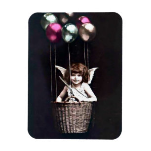 Vintage Cupid Magnet