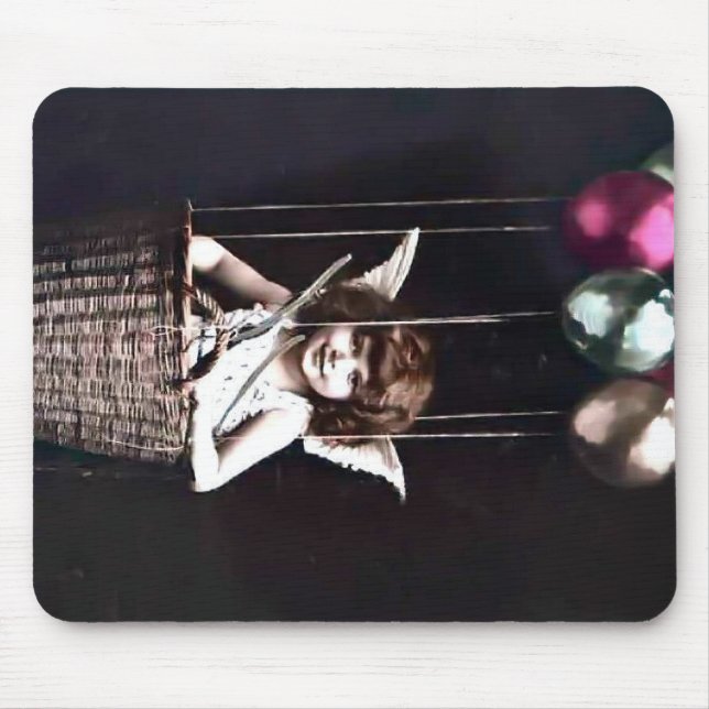 Vintage Cupid Mouse Pad (Front)