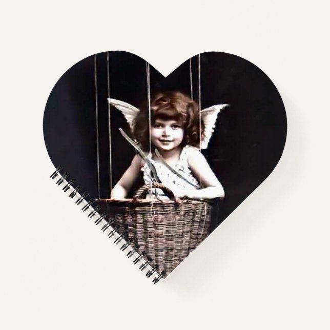 Vintage Cupid Notebook (Front)
