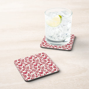 Vintage Cupid Wallpaper Coaster