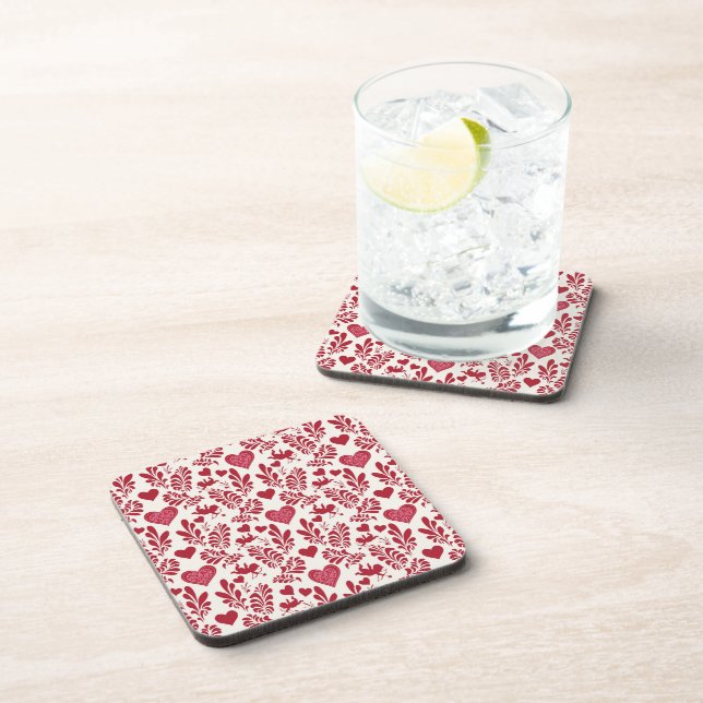 Vintage Cupid Wallpaper Coaster (Right Side)