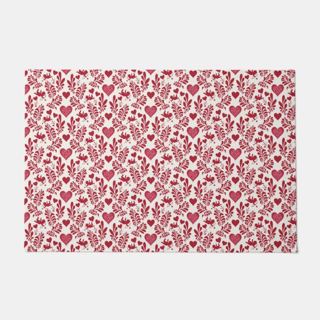 Vintage Cupid Wallpaper Doormat (Front)