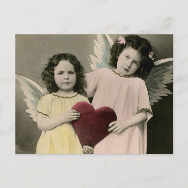 Vintage Cupids Postcard (Front)