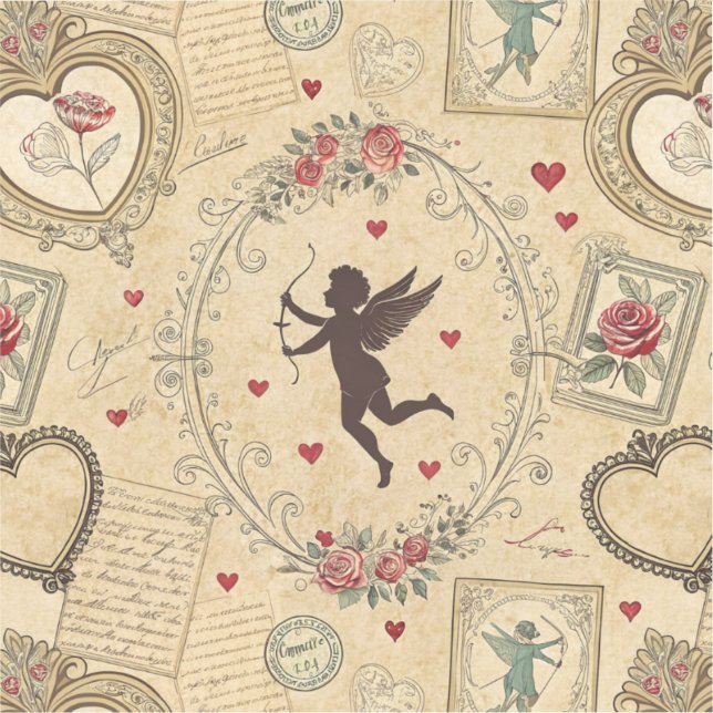 Vintage Cupid's Romantic Pattern (1) (Front)