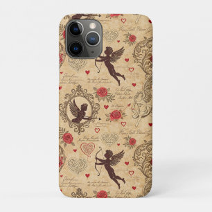 Vintage Cupid's Romantic Pattern (10) iPhone 11 Pro Case