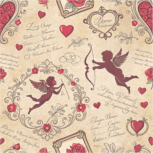 Vintage Cupid's Romantic Pattern (2)