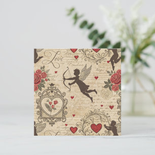 Vintage Cupid's Romantic Pattern (6)