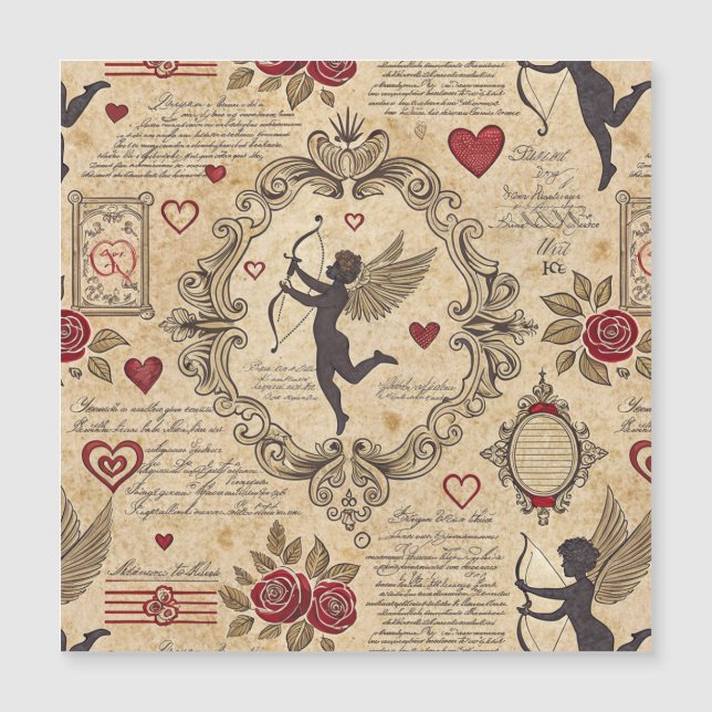 Vintage Cupid's Romantic Pattern (9) (Front)