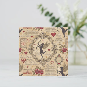 Vintage Cupid's Romantic Pattern (9)