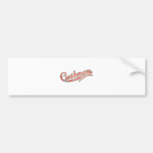 Vintage Cushman Designs Bumper Sticker