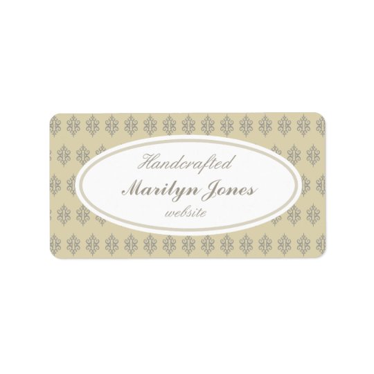 Vintage Custom Business Labels