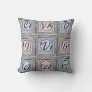 Vintage Customisable Pillow with Secret Message 2