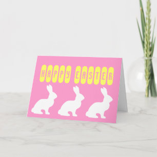 Vintage Cute Animal Easter  Card