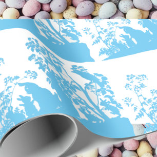 Vintage Cute Animal Easter Wrapping Paper