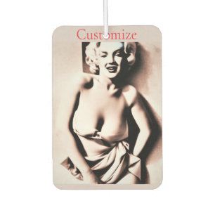 Vintage Cute Blonde Thunder_Cove Car Air Freshener
