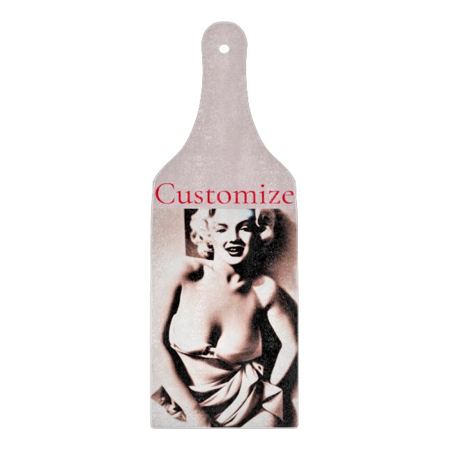 Vintage Cute Blonde Thunder_Cove  Cutting Board (Front)