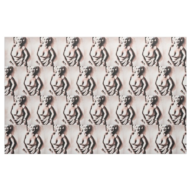 Vintage Cute Blonde Thunder_Cove Fabric (Fat Quarter)