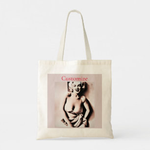 Vintage Cute Blonde Thunder_Cove Tote Bag
