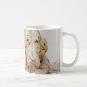 Vintage Cute Bloodhounds, Puppy Dogs by EJ Detmold Coffee Mug