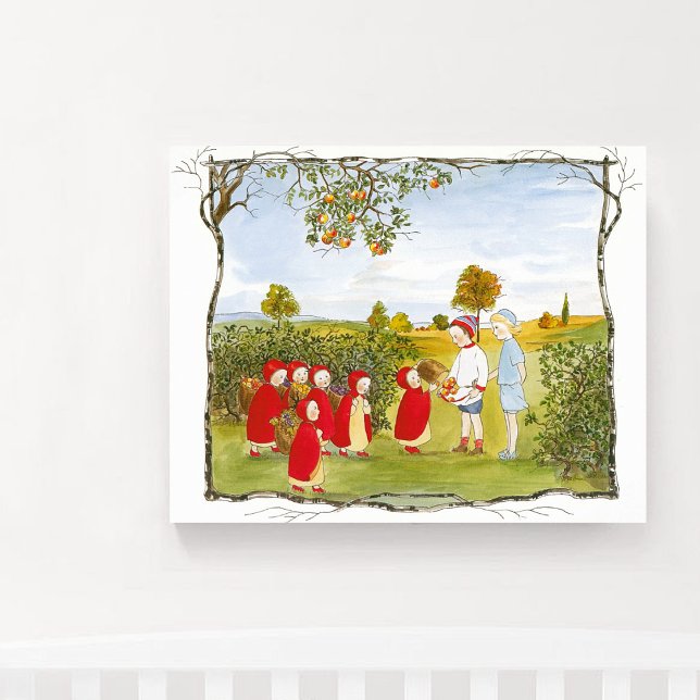 Vintage Cute Meadow Children and Babies Poster (Creator Uploaded)