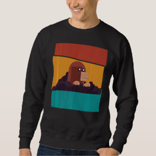 Vintage Cute Mole Sweatshirt