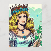 Vintage Cute Princess Comics