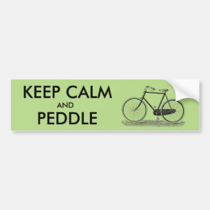 VINTAGE CYCLE ADVERT BUMPER STICKER