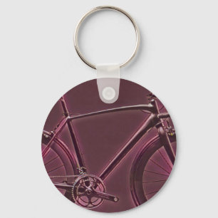 vintage cycling gift for cyclists key ring