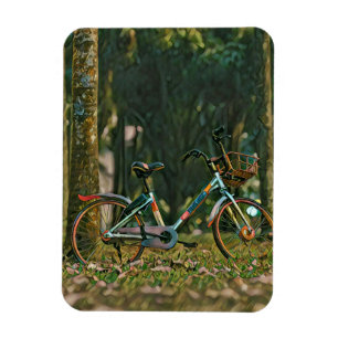 vintage cycling gifts magnet