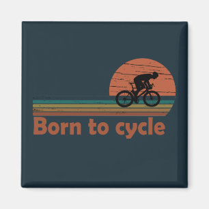vintage cycling magnet