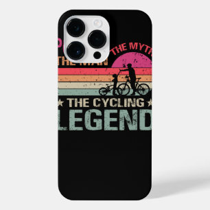 Vintage Cycling Pop Pop The Man The Myth The Cycli iPhone 14 Pro Max Case