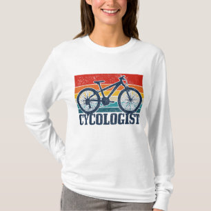 Vintage Cycologist Mountain Bike MTB Cycling Funny T-Shirt
