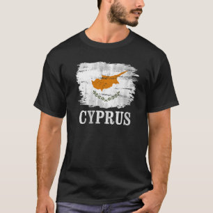 Vintage Cyprus Flag For Cypriot T-Shirt