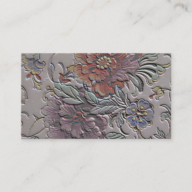 Vintage Czechoslovakian Business Card (Front)