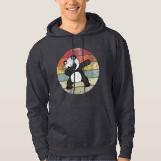Vintage Dabbing Panda Hoodie